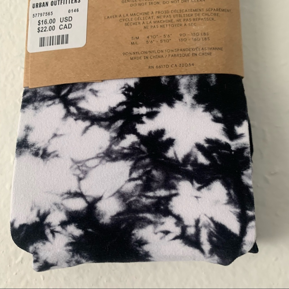 NWT Urban Outfitters Marble Tights - Picture 6 of 7